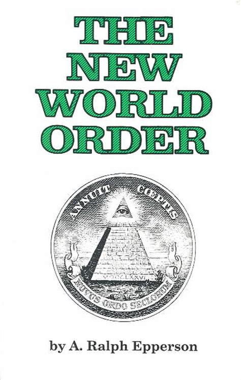 Is it a real book that actually exists that goes over the NWO. . The new world order book by ralph ellison